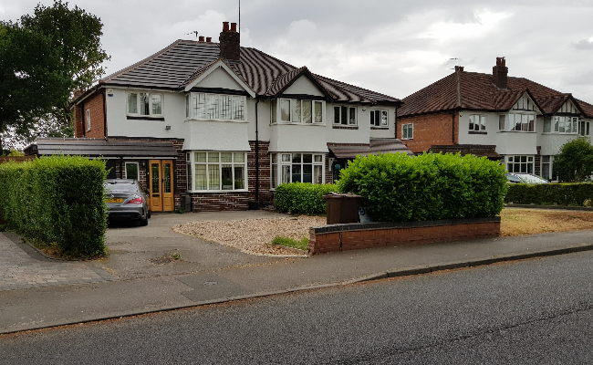 Semi detached homes in Shirley