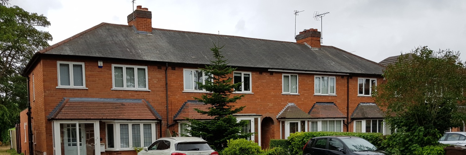 Terraced properties in Shirley